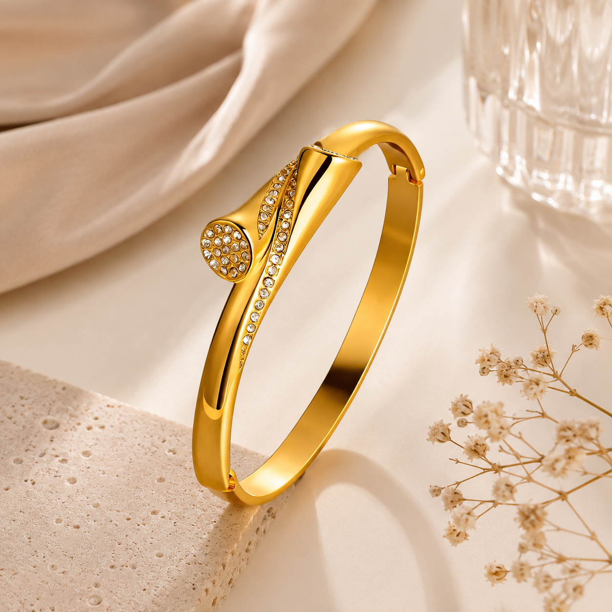 Crystal Wrap Bangle
