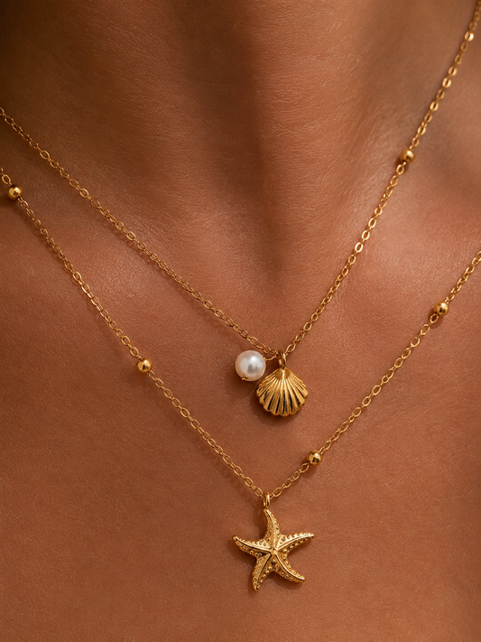 Ocean Star Layered Necklace