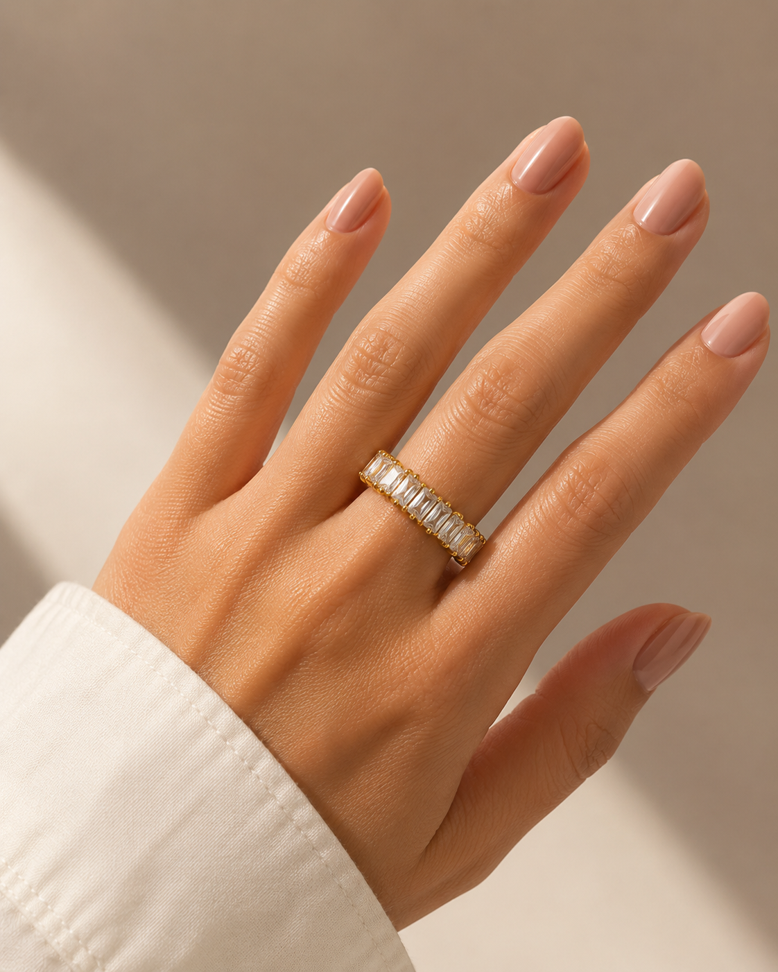 Luxe Emerald-Cut Ring