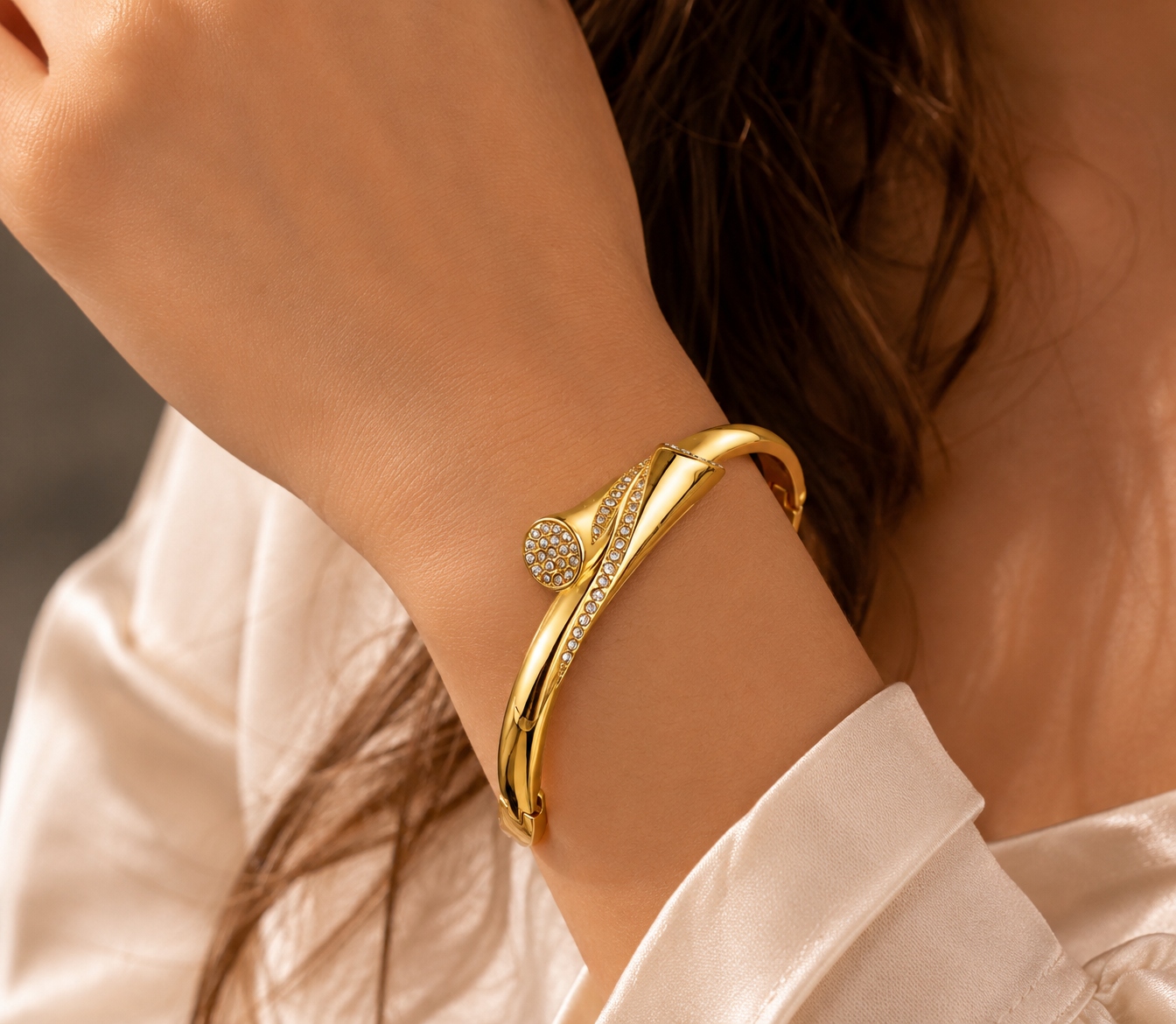 Crystal Wrap Bangle