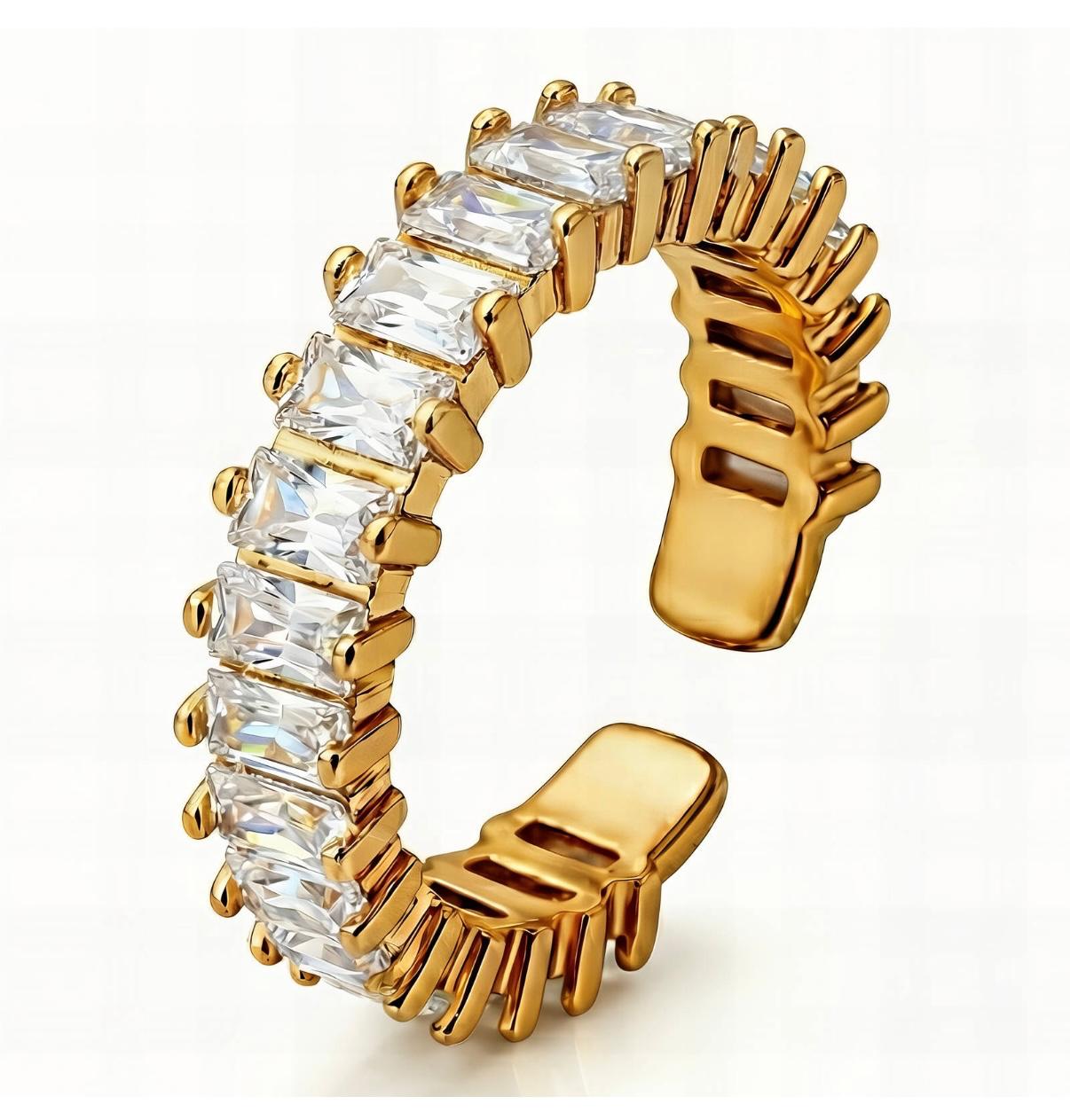 Luxe Emerald-Cut Ring