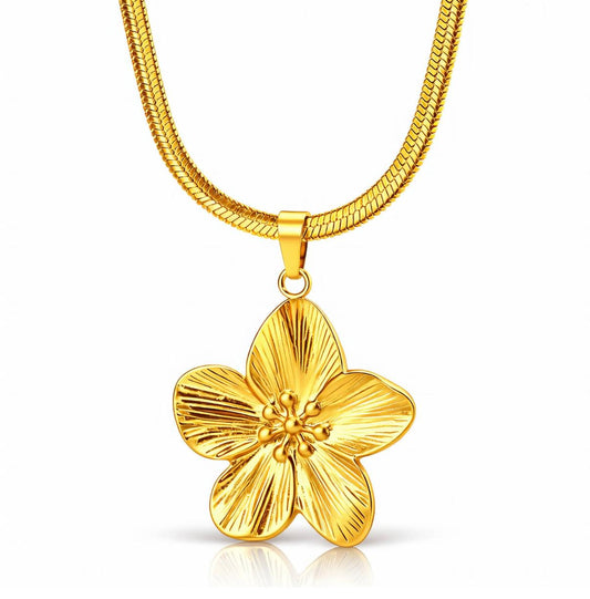 Golden Blossom Necklace