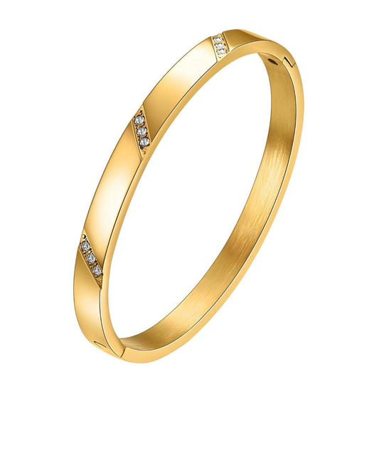 Aurora Crystal Bangle