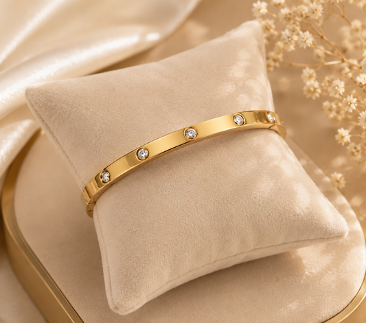Celeste Crystal Bangle